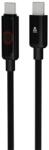 AVAX Töltőkábel, USB-C - USB-C, 60W, 1 m, AVAX CB654 Pulsey , szürke (AXCB654)