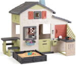 Smoby Căsuța Prietenilor cu spațiu de joacă multifuncțional Friends House Life Smoby extensibilă cu protecție UV (SM810300-P) Casuta pentru copii