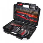 Raider Set universal 246 burghie, carote si biti in cutie Burghiu