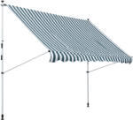 Outsunny Copertina cu Mecanism Telescopic din Metal, Protecție UV, Poliester, 300x150 cm | Aosom Romania (840-183GN)