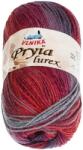VLNIKA BELLATEX Pryia lurex 100 g - 326 bordó, szürke (12221)