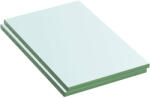 vidaXL 2 db Átlátszó Üveg Paneles Polc 20x12 cm
