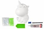 LEAN Toys 15628 DIY gyémántos egyszarvú készítő készlet, zöld