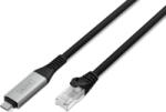ASSMANN Cablu Ethernet RJ45 CAT6A S/FTP 1Gbit/s, 2m, negru (ak-300601-020-s)
