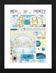 GB eye Posterul înrămat GB eye Animation: Rick and Morty - Bad Trip (GBYDCOA026)