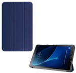 Gigapack Samsung Galaxy Tab A 10.1 WIFI (2016) SM-T580 bőr hatású fliptok sötétkék (GP-65296) (GP-65296)