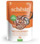 Schesir Tonhal és csirke garnélarákkal zselében macskáknak 85 g