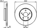 Bosch Disc frana BOSCH 0986478490
