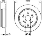 Bosch Disc frana BOSCH 0986479449