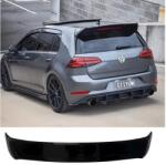  VW Golf 7/7.5 Osir stílusú GTI/GTD/R/GTE 2012-2020 hátsó spoiler fényes fekete ABS műanyag sport dizájn könnyen felszerelhető
