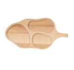 Z-tools EXT 7261 tálalótálca, bükk fából készült, levél alakú, 49x24 cm (EXT7261)