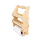 Z-tools Ételfólia tartó, fenyőfa, plusz papírtekercs tartó, bézs szín / 1128-beige (1128-bej)