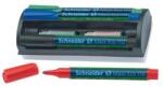 Schneider Marker pentru tablă albă și flipchart, 1-3 mm, vârf conic, cu racletă, SCHNEIDER