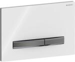 Geberit Sigma 50 nyomólap 2 mennyiséges öblítéshez, fekete, króm, fehér (GE-115.671.11.2)