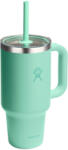 Hydro Flask 32 OZ Travel Tumbler Clear Lid Mermaid Green Hőtartó bögre