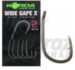 Korda Wide Gape X Horog - Méret: 2 (KWGX2)