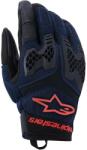 Alpinestars Mănuși moto Alpinestars Manti Air albastru închis-roșu fluo-negru (AIM120-868)