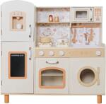 Ginger Home Детска дървена кухня Ginger Home - Винтидж модел, С електронни котлони (W10C790F)