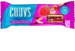 Chuvs Gyümölcsszelet pörkölt mogyoróval, csokoládé bevonattal málnával 30g