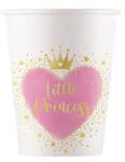 Hercegnők Little Princess papír pohár 8 db-os 200 ml FSC (PNN96477) - aprotalpak