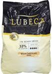 Lubeca fehér csokoládé 29% 1 kg csokoládé darabok - Cake Masters - Lubeca (19483)