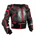  EM55 Junior testvédő, gyermek (fekete-piros, 16 éves méret)