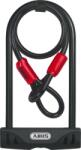ABUS U-Lock Facilo 32/150HB230+USH+Cobra 10/120 Kerékpár U lakat + USH tartó + Cobra 10/120