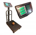 German LCD digitális mérleg 150 kg-ig Platform mérleg elektronikai boltokba, raktárakba Nagy teherbírású t (wagamagazynowa)