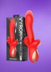 INTOYOU Vyron - 3 motoros, lökőfunkciós vibrátor, pulzáló csikló stimulátorral