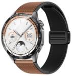  Okosóra szíj - Huawei Watch GT / GT2 / GT2 Pro (46 mm) / GT Runner 2 - F-Design FS20 - barna eco-bőr szíj (22 mm) - graffistore