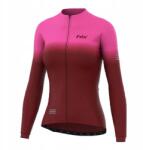 FDX 2100 Női melegített kerékpáros pulóver (FDX_2100_01_MARON_S)