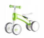 Milly Mally Qplay Cutey zöld futóbicikli dupla kerekekkel, stabil (5061047480915)