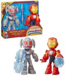 Hasbro Marvel: Iron Man Awesome Friends - Set de figurine Iron Man și Ultron Clash, 23 cm - Hasbro (G1995)