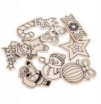 DpCraft Fa Díszek Mágnessel 9 Db MAGN-004 Dp Craft Szuper Ár! ! ! (MAGN-004)