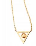  Üreges Háromszög Nyaklánc Arany KP-21670