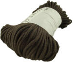  5 mm Sznur P20 - csokoládé (Összetétel: Pamut, hossza: 100m, ) (883)