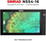 Simrad Сонар/GPS Simrad NSS 4 16″ Комбо без сонда (000-16019-001) Сонар за риболов