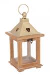 Bizzotto Felinar maro auriu Beatific 13x13x26 cm (0141155X)