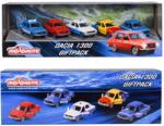 Simba Toys Set 5 masinute metalice Majorette Dacia 1300, 7, 5 cm, cu parti mobile (212053165SRO)