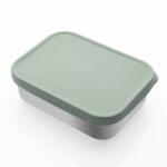 reer Cutie de pranz din inox 700 ml cu compartimente silicon, Reer Lunchbox (RE25143) Tacam