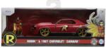 Simba Toys Set Robin cu masinuta metalica Chevrolet Camaro 1967, scara 1: 32 (253253011)