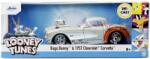 Simba Toys Masinuta metalica Bugs Bunny Chevrolet Corvette 1957, scara 1: 24 (253255041)