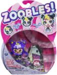 Spin Master Figurina Zoobles Z-Girlz Pisicuta cu transformare si Happitat (6061365_20134943) Figurina