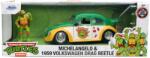 Simba Toys Masinuta metalica Testoasele Ninja VW Drag Beetle 1959 1: 24 (253285002)