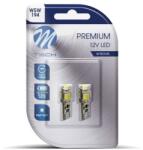 m-tech PREMIUM CANBUS W5W W2.1x9.5d 5LED, fehér, 2 db (LB321W)