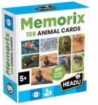 Headu Headu, Memóriafejlesztő játék, 108 darab állatos kártya (MU63378)