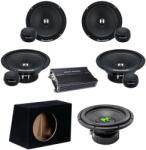  Autóhangszóró szett mélynyomóval Peugeot 5008 2009-2017 Deaf Bonce Hannibal 1000 W