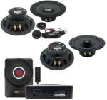ESB 1000 Autóhangszóró készlet mélynyomóval Volkswagen Golf 5 2005-2010-hez, 340 W