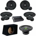 deaf bonce Hannibal autóhangszóró szett mélynyomóval Toyota Auris E210 2019-2023 modellekhez, 1000 W