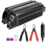 Heyner PREMIUM M PRO Feszültséginverter 300-600W TÁPEGYSÉG 12V KIMENET 230V USB-vel